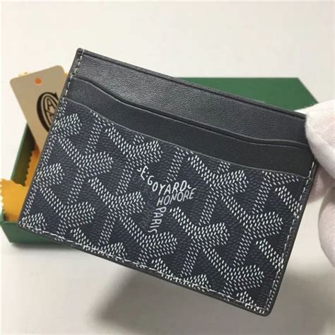 goyard card holder taobao|Bourbon zipped card holder .